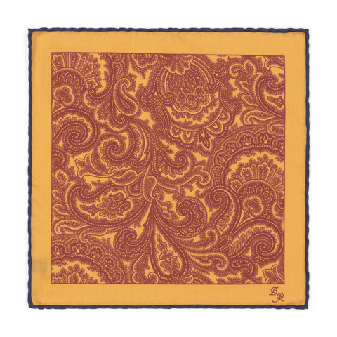 Auburn Silk Paisley