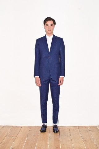 Duke Blue Wool Suit