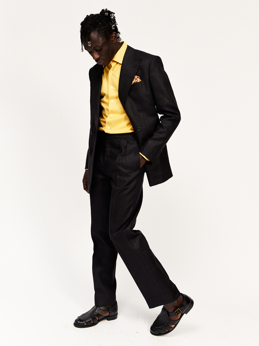 Black Irish Linen