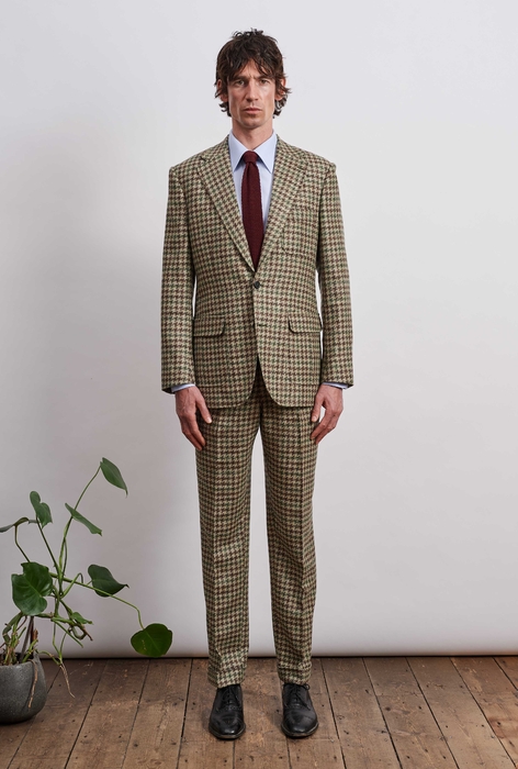 Cedar Houndstooth Check