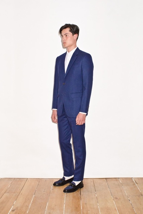 Duke Blue Wool Suit