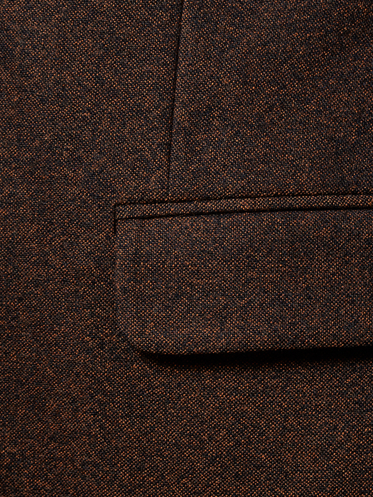 Burnt Orange Wool