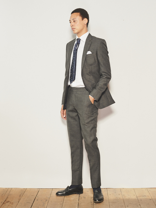 Grey Hight Twist Wool