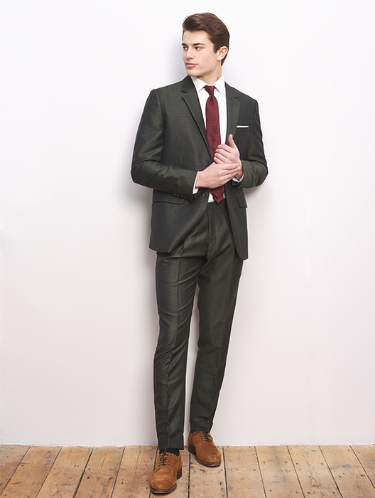 Panama Green Mohair Wool Suit