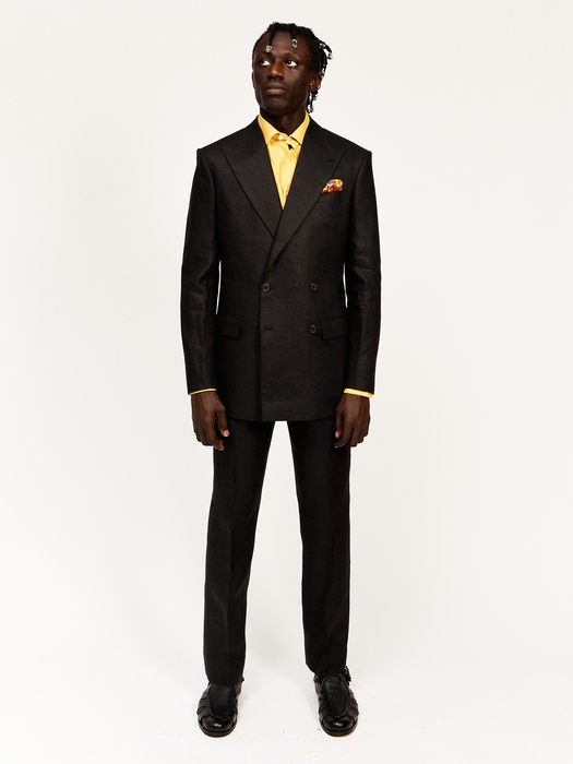 Black Irish Linen