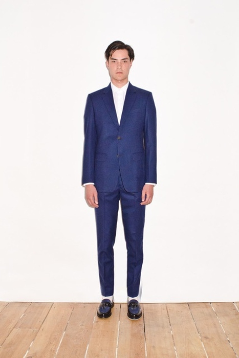 Duke Blue Wool Suit