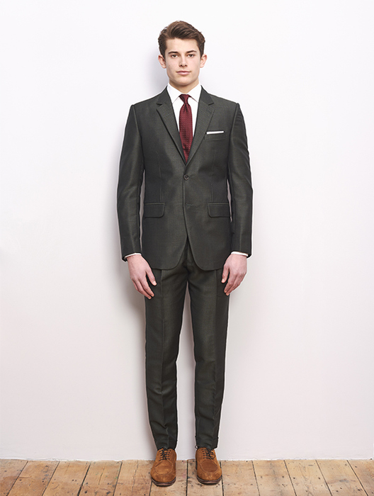 Panama Green Mohair Wool Suit