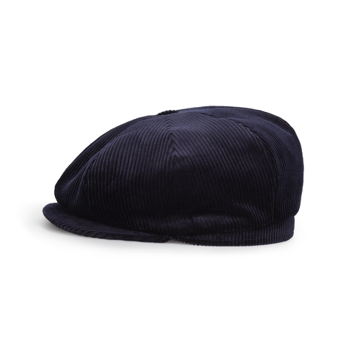 Navy Corduroy Baker Boy