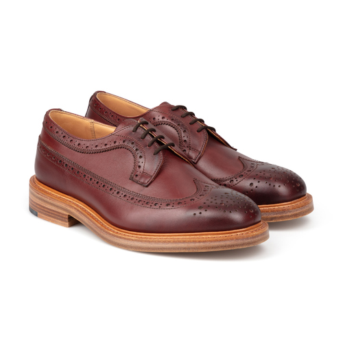 Oxblood Brogue Shoe