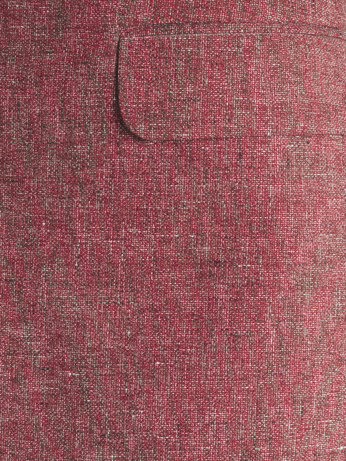 Image of Red Cotton Linen