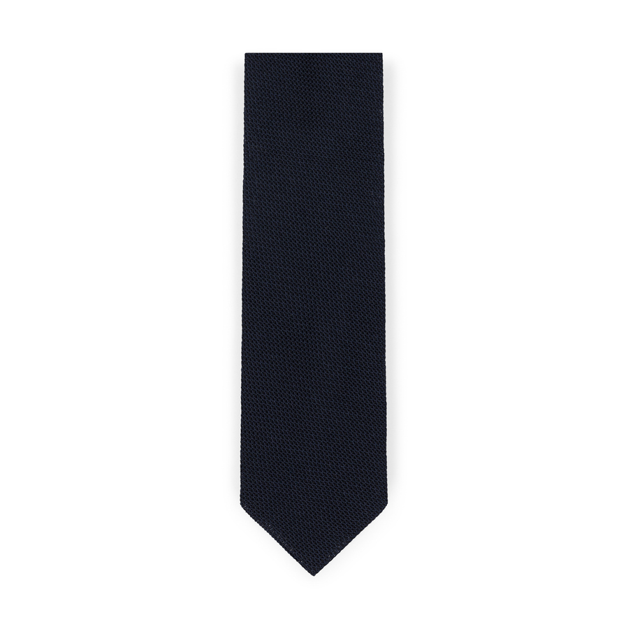 Black Grenadine Silk