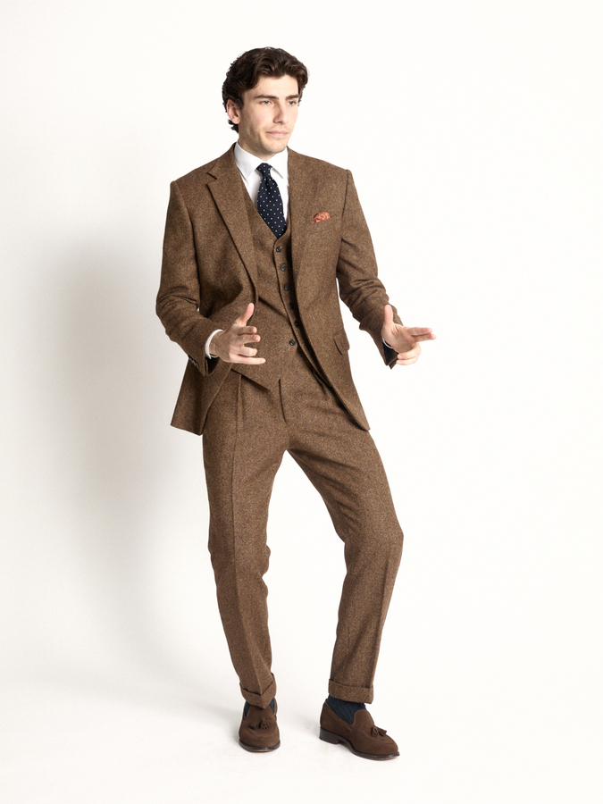 Image of Brown Tweed