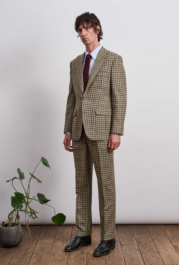 Image of Cedar Houndstooth Check