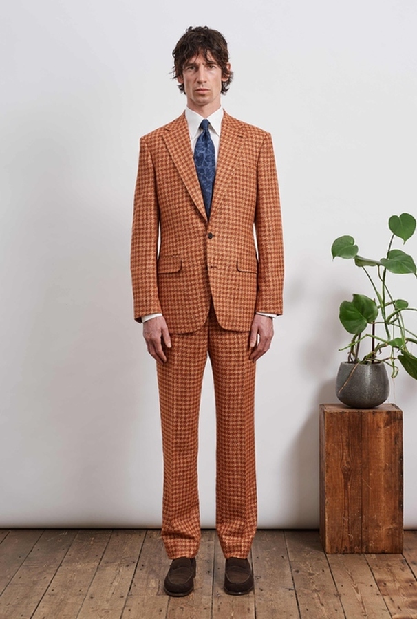 Image of Foxy Houndstooth Check