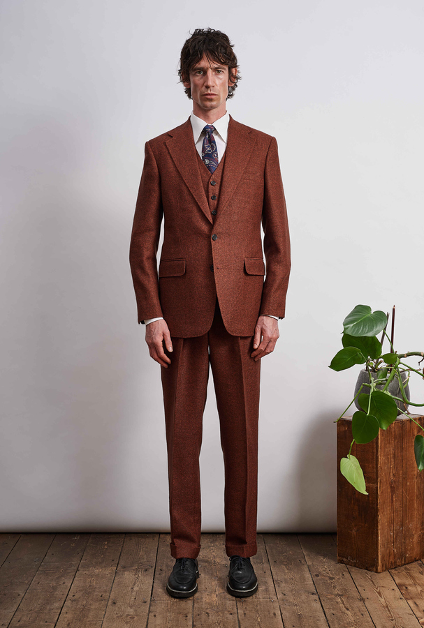 Image of Fire Wool Linen