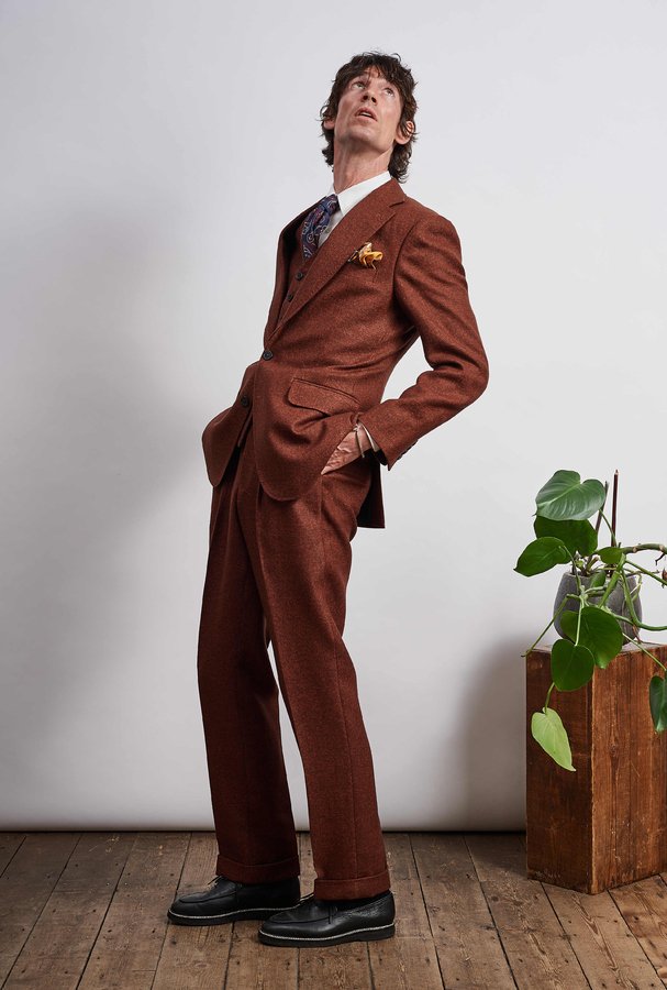 Image of Fire Wool Linen