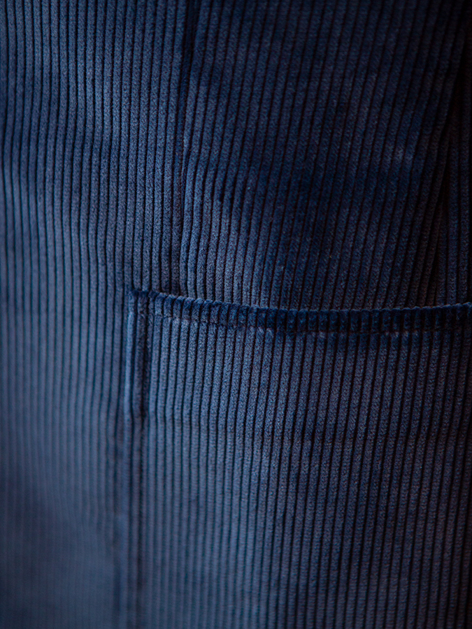 Image of Blue 8 Wale Cord