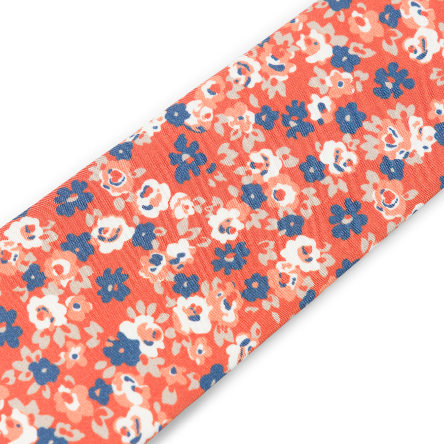 Image of Terracotta Silk Tie