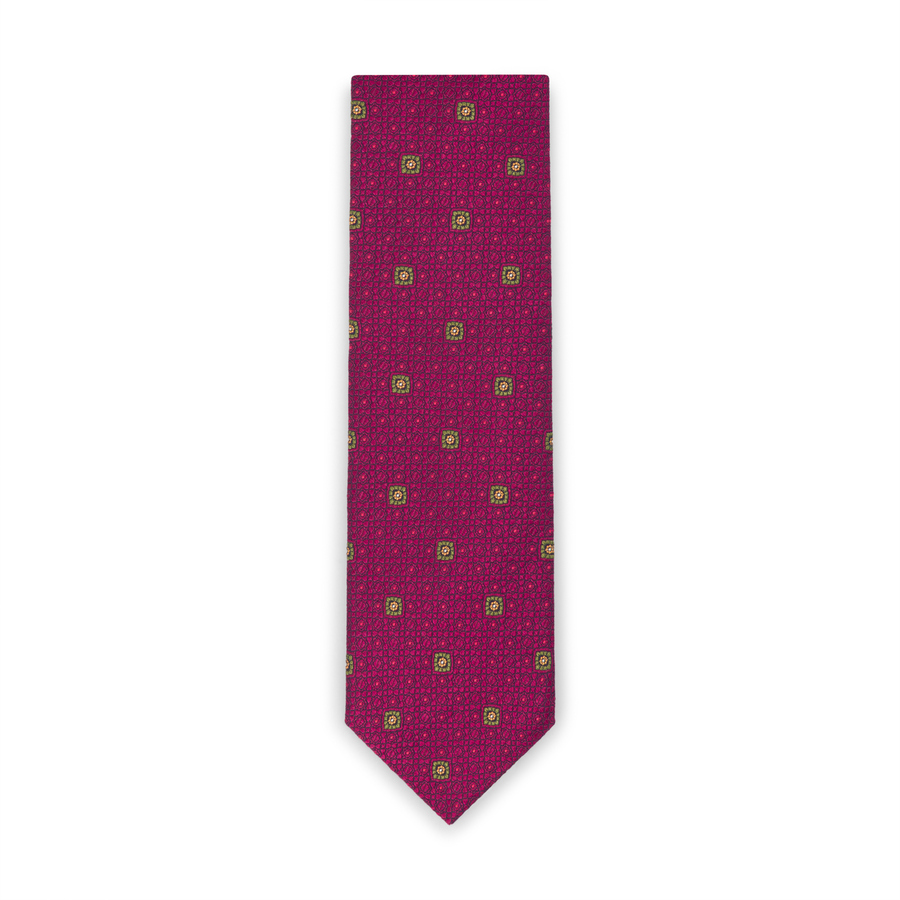 Etruscan Red Silk Tie