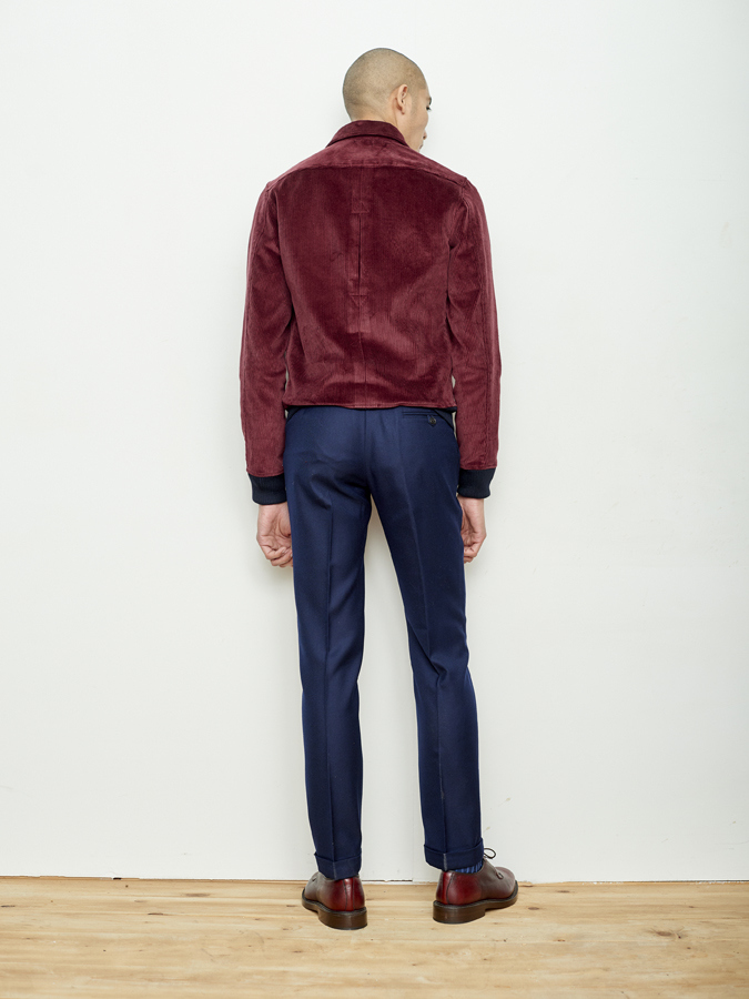 Image of Burgundy Cord Bomber