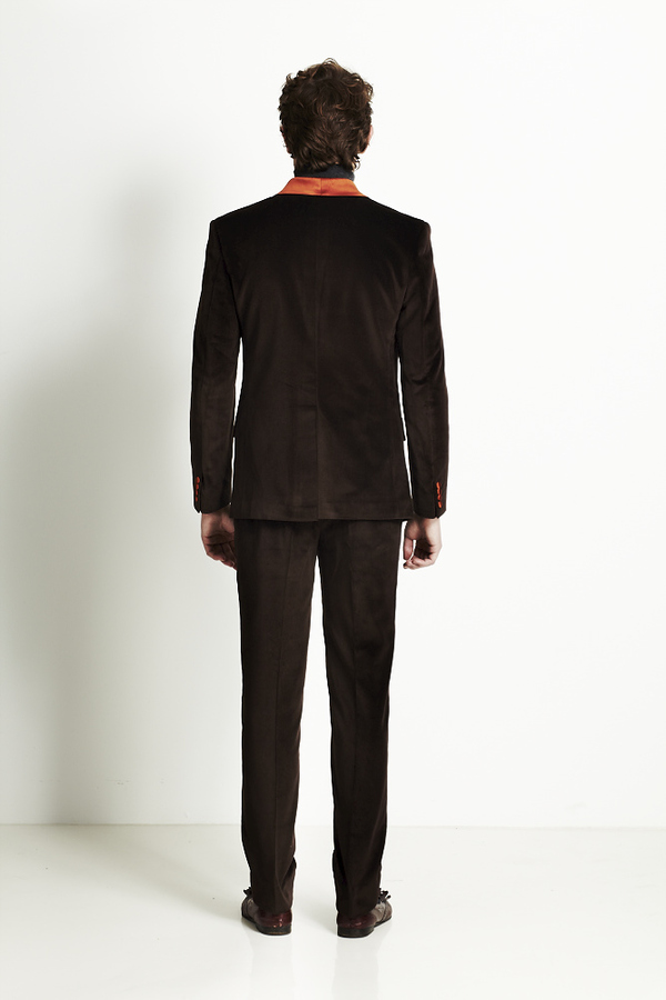 Image of Chocolate Velvet Tuxedo