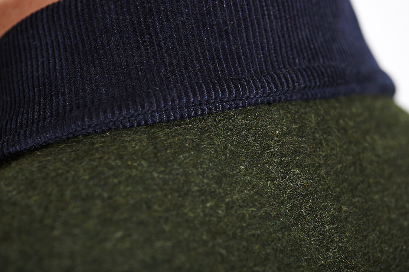 Image of Green Corsair Wool/Alpaca Bomber
