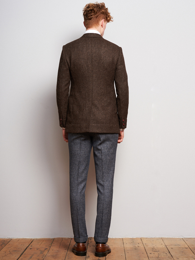 Image of Undyed Lambswool  Blazer