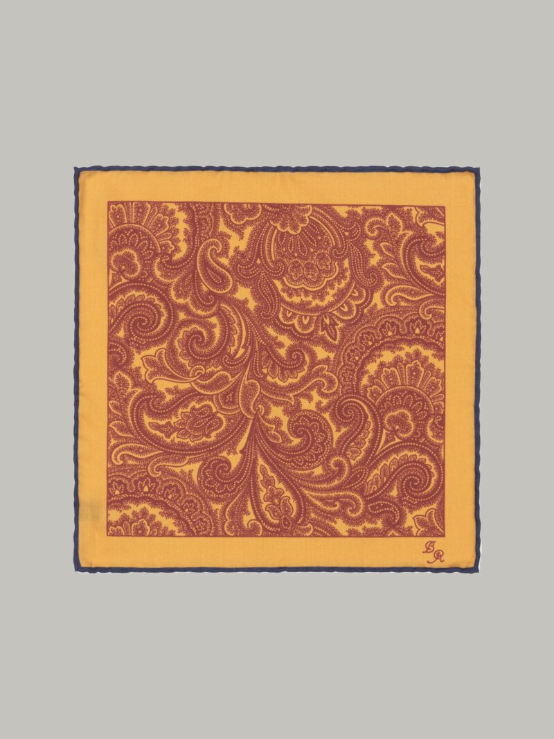 Auburn Silk Paisley