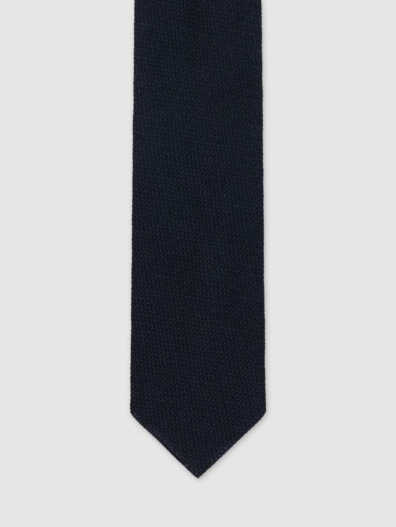 Black Grenadine Silk