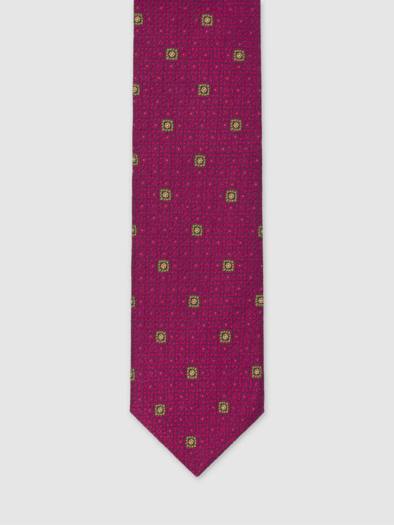 Etruscan Red Silk Tie