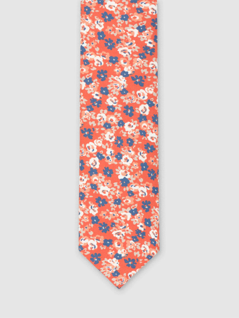 Terracotta Silk Tie