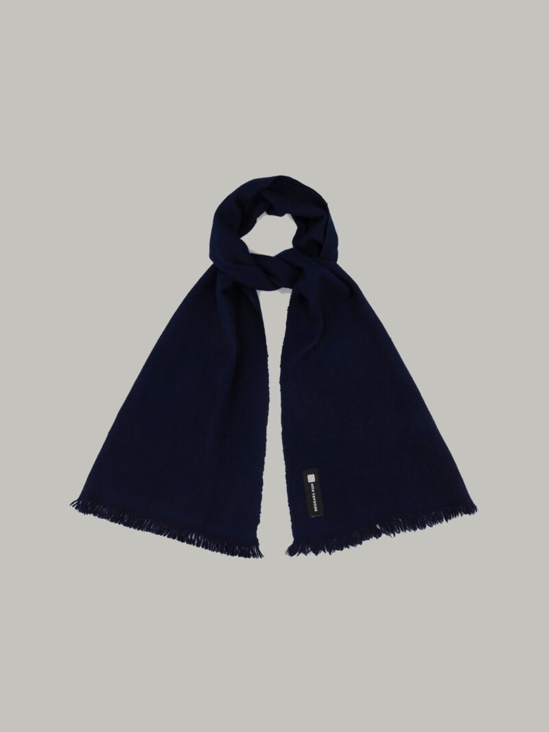 Navy Cashmere Scarf