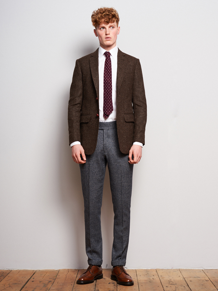 Undyed Lambswool Blazer
