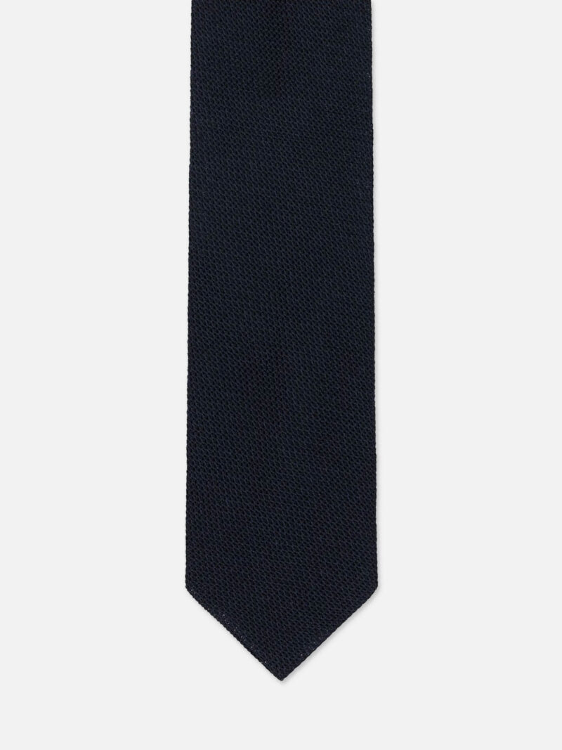 Black Grenadine Silk
